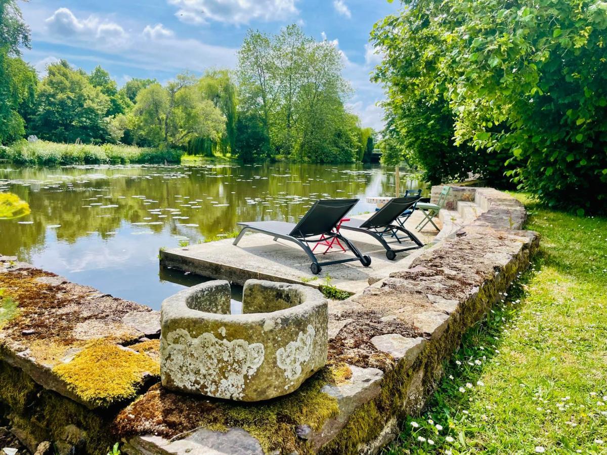 Chavagne Le Moulin De Bury, Maison De Campagne Au Bord De La Riviere A 13 Kms Au Sud De Rennes מראה חיצוני תמונה